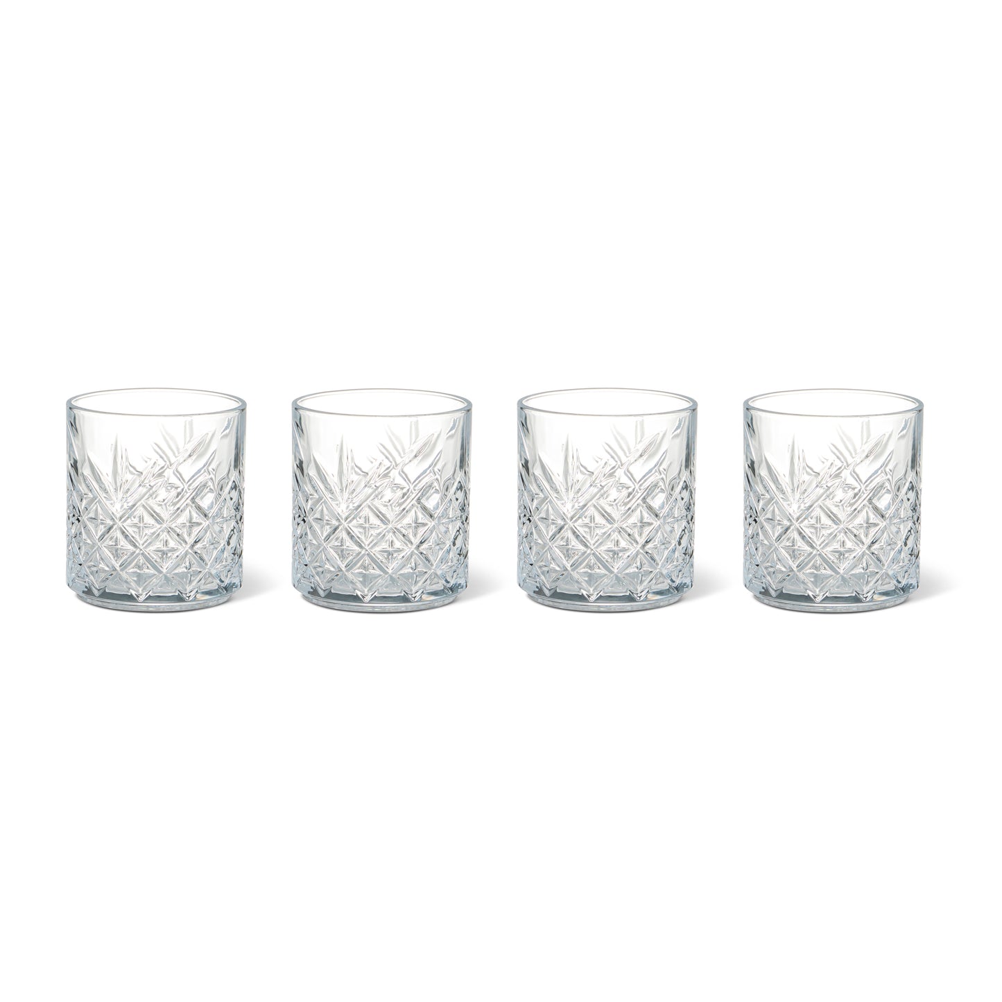 4Pk 12oz Diamond Dof Set