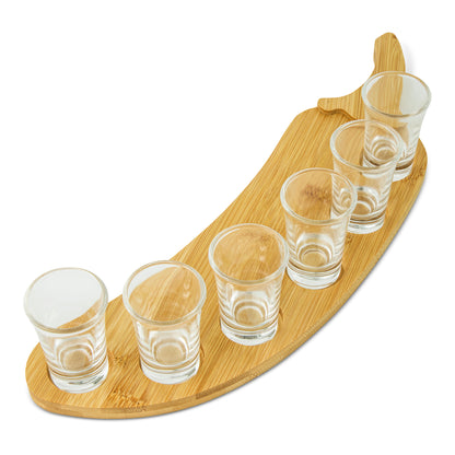 7Pc Pepper Shot Board