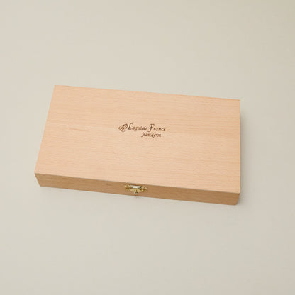 Laguiole 6 Piece Steak Knife Set, Ivory in Wood Presentation Box