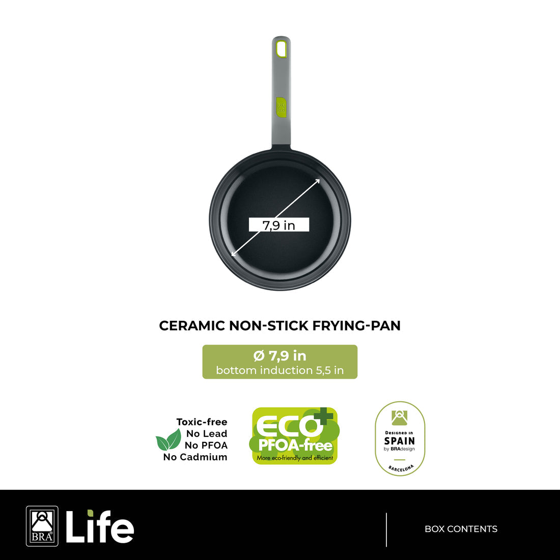 Life Ceramic Nonstick Frying Pan 20 cm