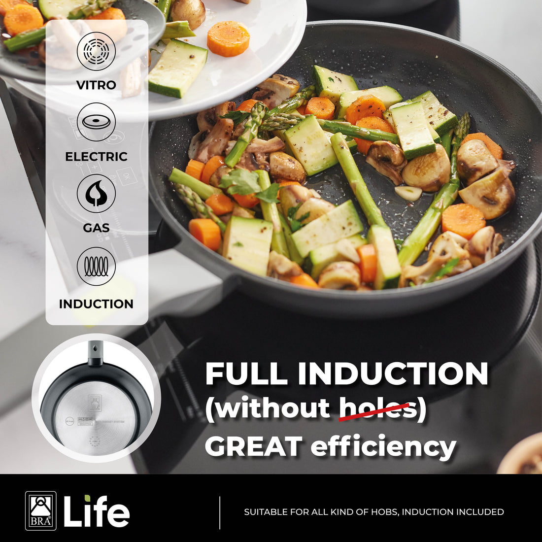 Life Ceramic Nonstick Frying Pan 26 cm