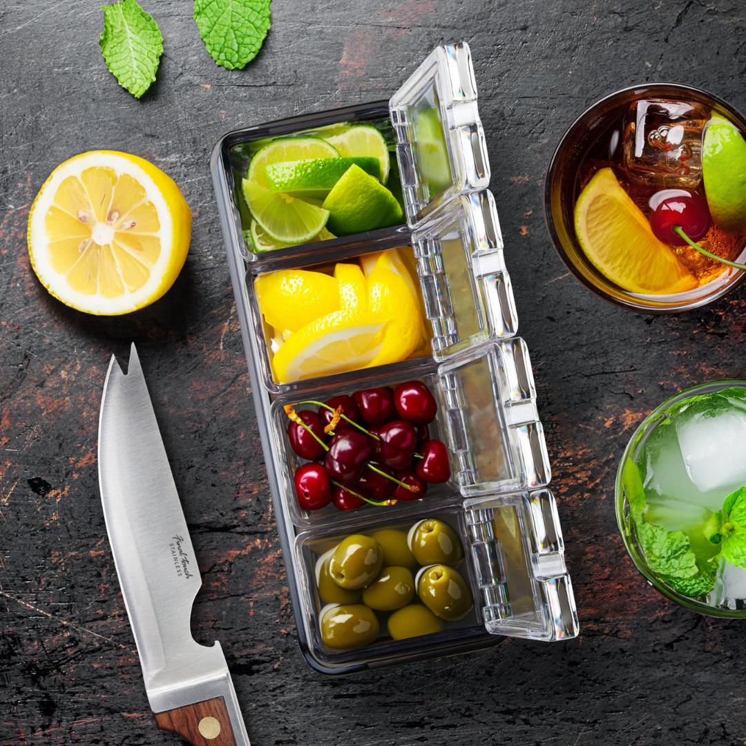 5 Piece Garnish Bar Caddy