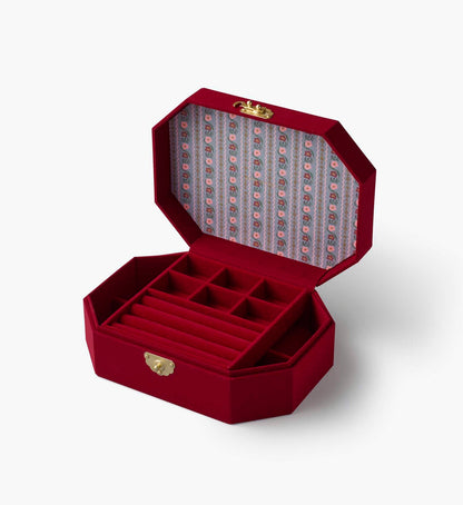 Gemma Embroidered Jewelry Box