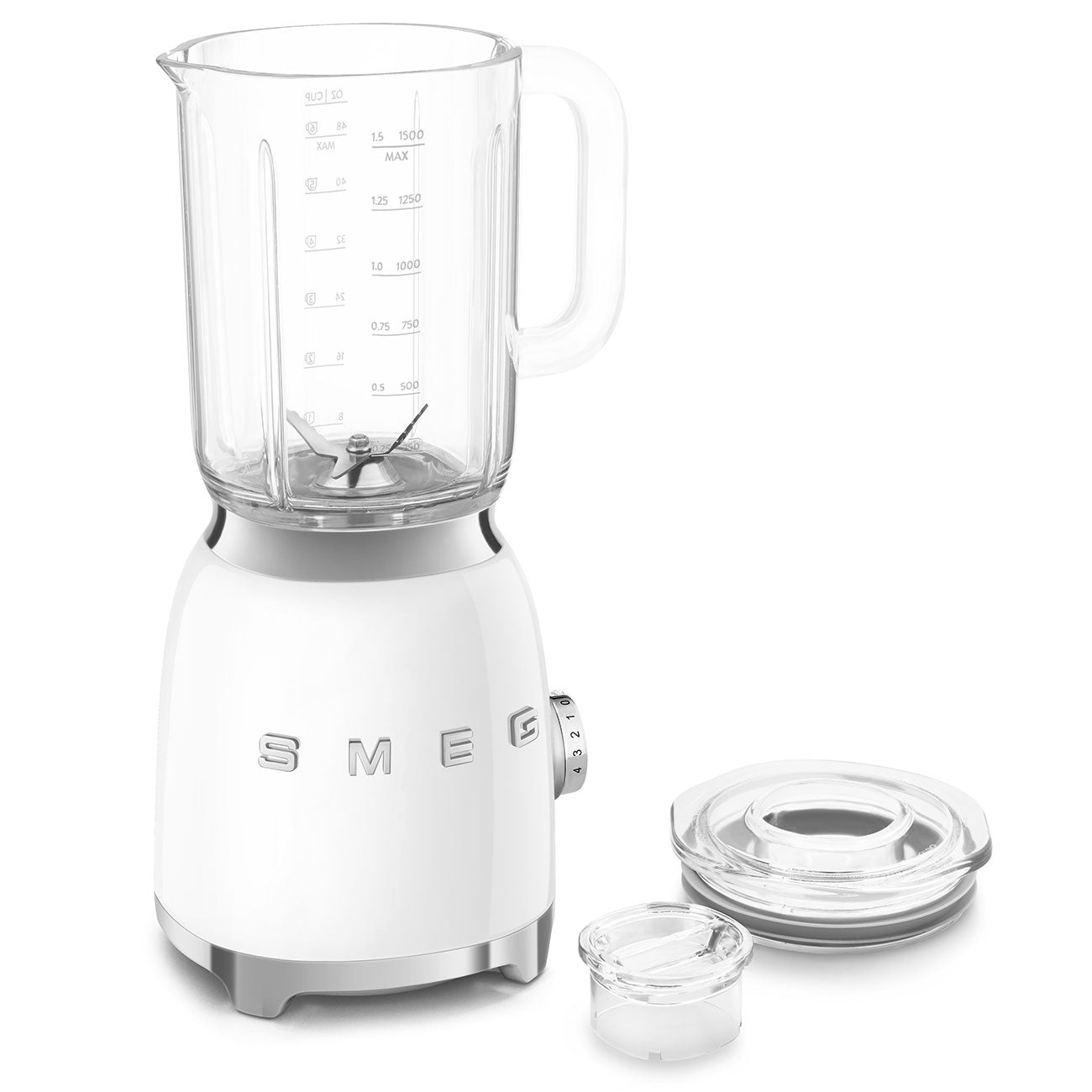 50's Style Cream Retro Blender - White