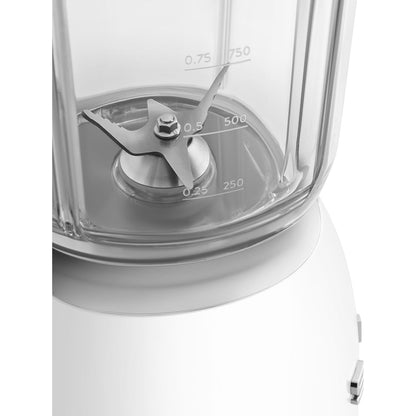 50's Style Cream Retro Blender - White