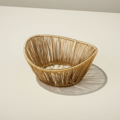 Gold Rhythm Wire Basket, Small