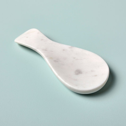 White Marble Spoon Rest