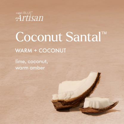 Coconut Santal Caffè Capri Gelato Cup Candle