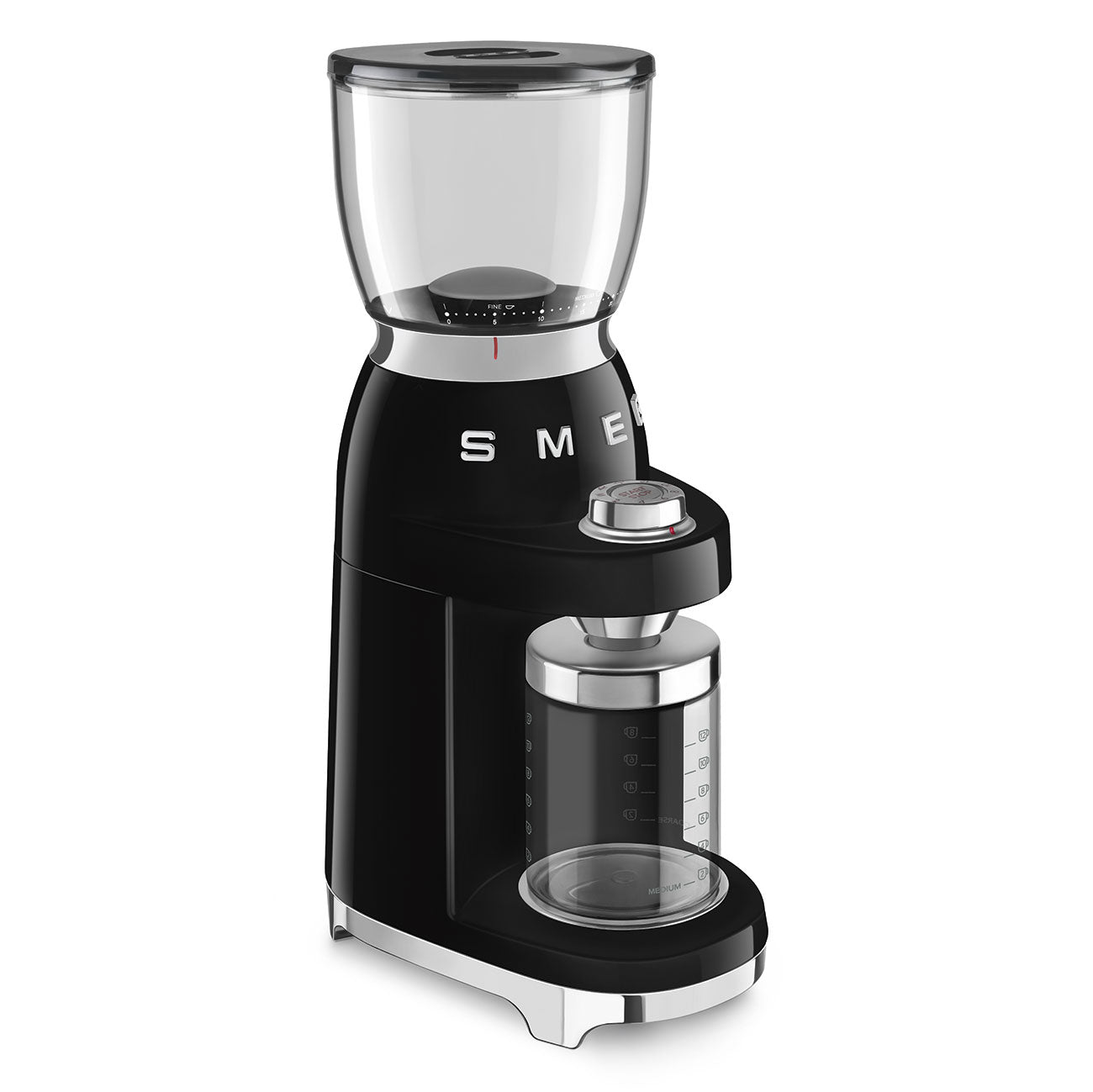 Retro-Style Coffee Grinder - Black