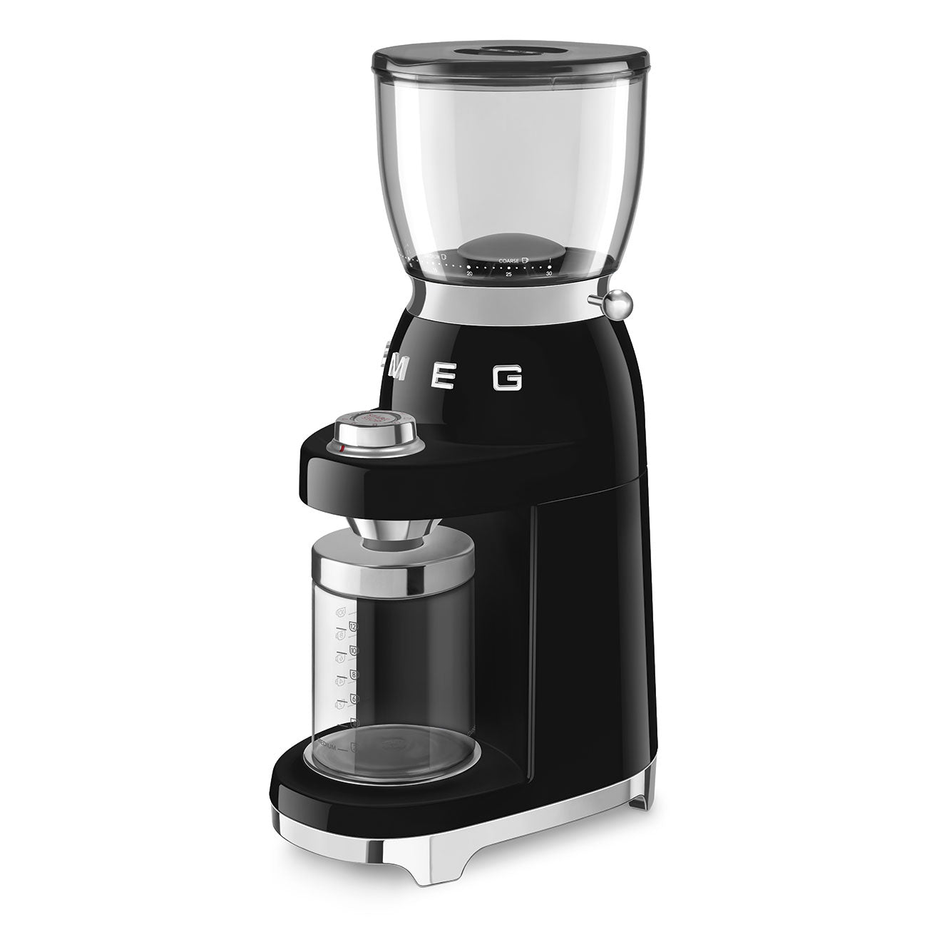 Retro-Style Coffee Grinder - Black