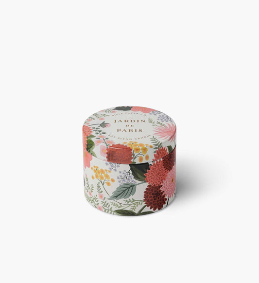 Dahlia Jardin de Paris 3 oz Tin Candle