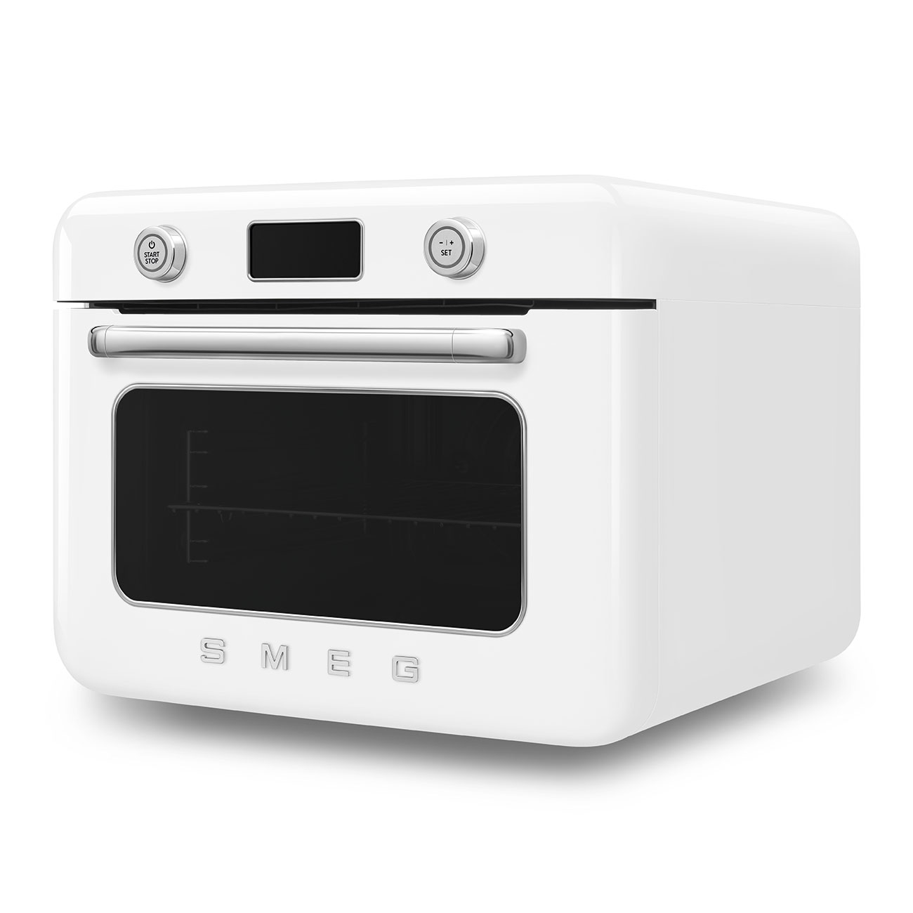 Retro-StyleCountertop Combi Oven (Air Fry Oven With Steam) - White