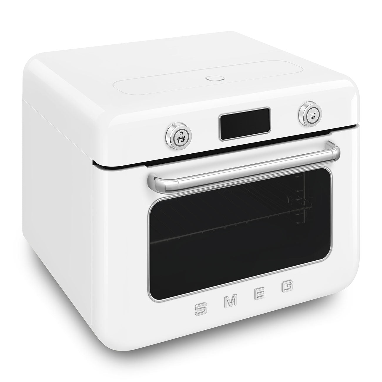 Retro-StyleCountertop Combi Oven (Air Fry Oven With Steam) - White