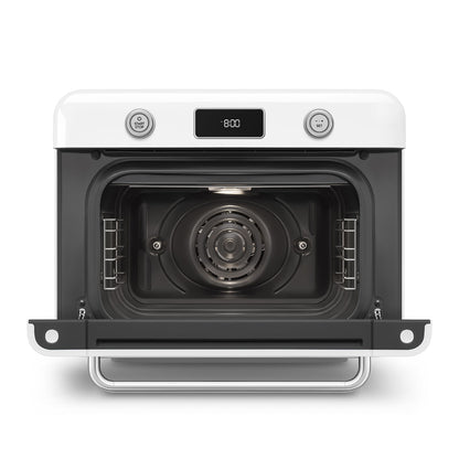 Retro-StyleCountertop Combi Oven (Air Fry Oven With Steam) - White