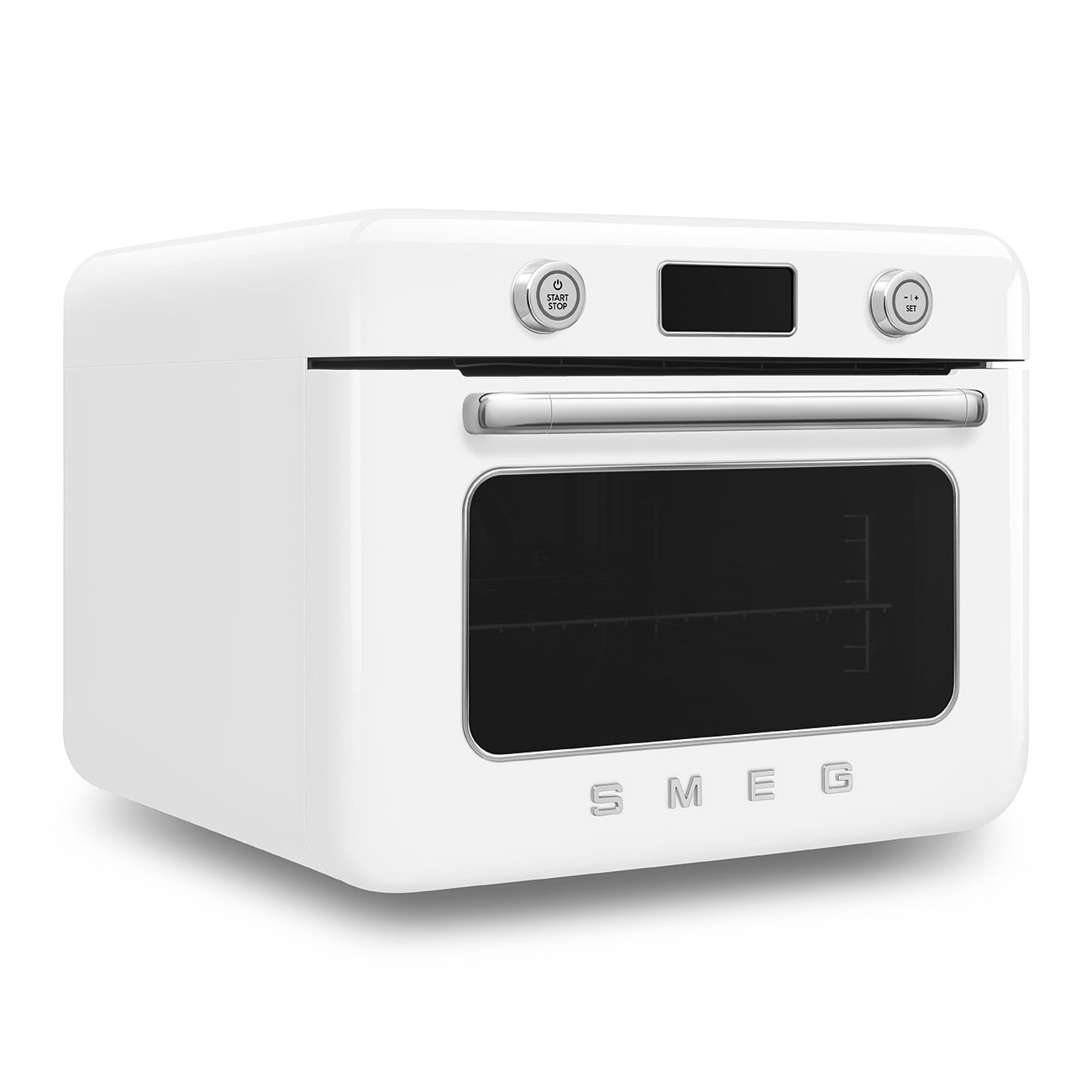 Retro-StyleCountertop Combi Oven (Air Fry Oven With Steam) - White