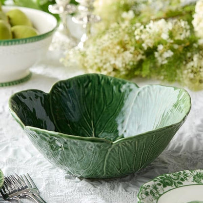 Le Jardin Cabbage 3-D Deep Bowl 12.5 x 5 in