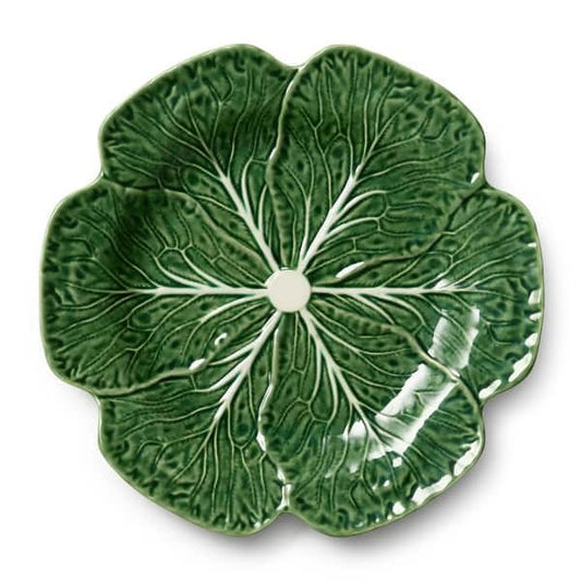 Le Jardin Cabbage 3-D Round Platter 13 in