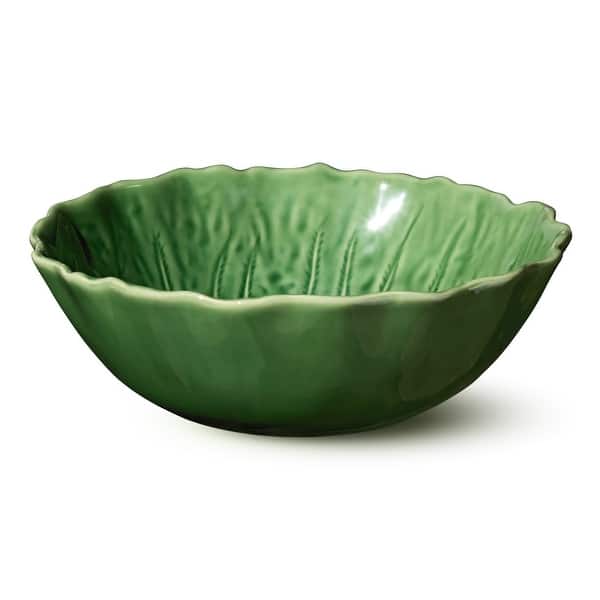Le Jardin Cabbage 3-D Soup Bowl 8.625 x 2.75 in