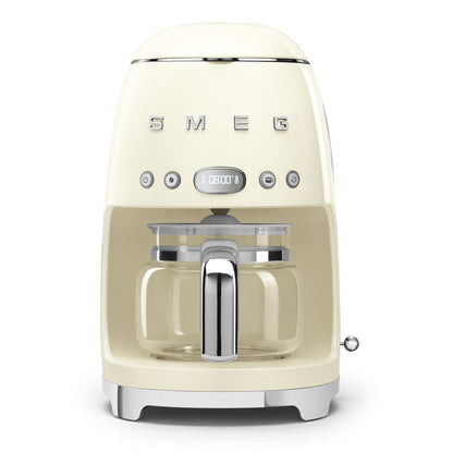 Smeg 50s Retro Style Drip Coffee Maker - Cream