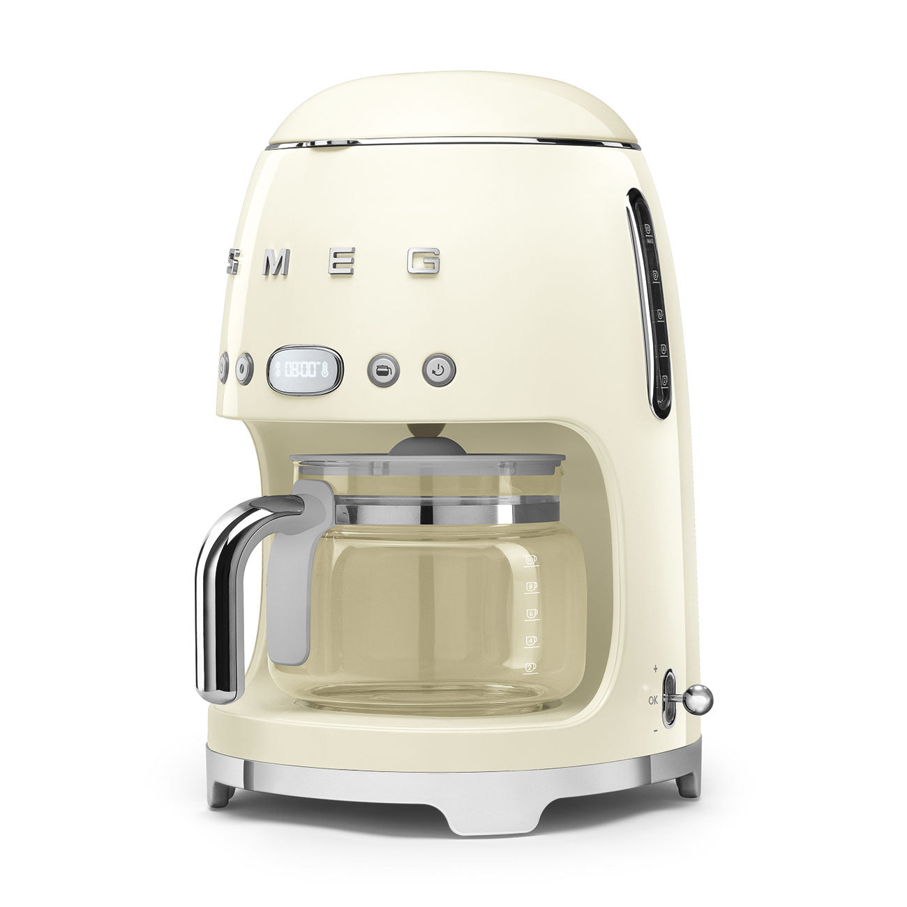 Smeg 50s Retro Style Drip Coffee Maker - Cream