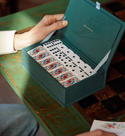 Strawberry Fields Dominoes Set