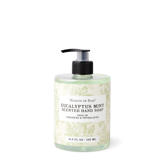500ML Short Cylinder Gel Hand Soap Mint