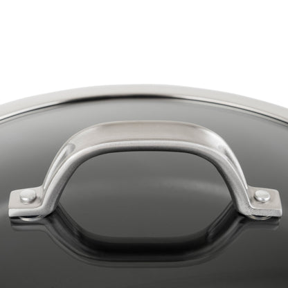 Hard Anodized Nonstick 2-Quart Sauce Pan with Glass Lid