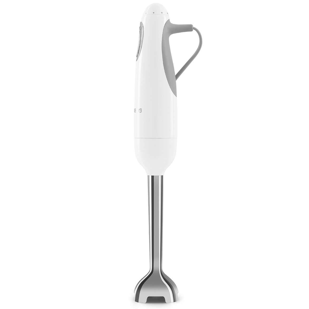Cream Retro Hand Blender with Accessories - White