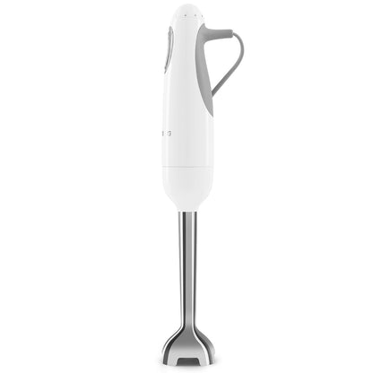 Cream Retro Hand Blender with Accessories - White