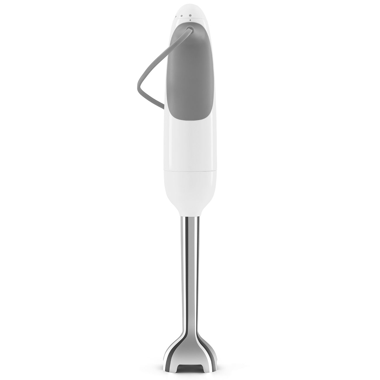 Cream Retro Hand Blender with Accessories - White