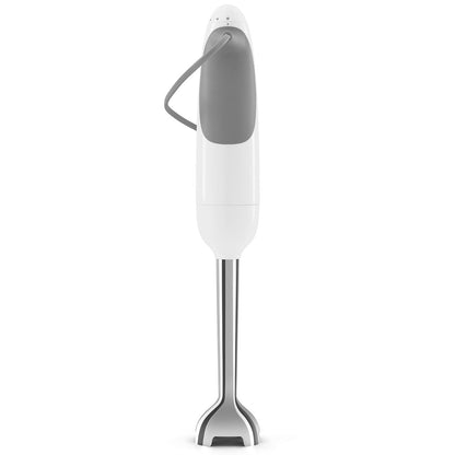 Cream Retro Hand Blender with Accessories - White