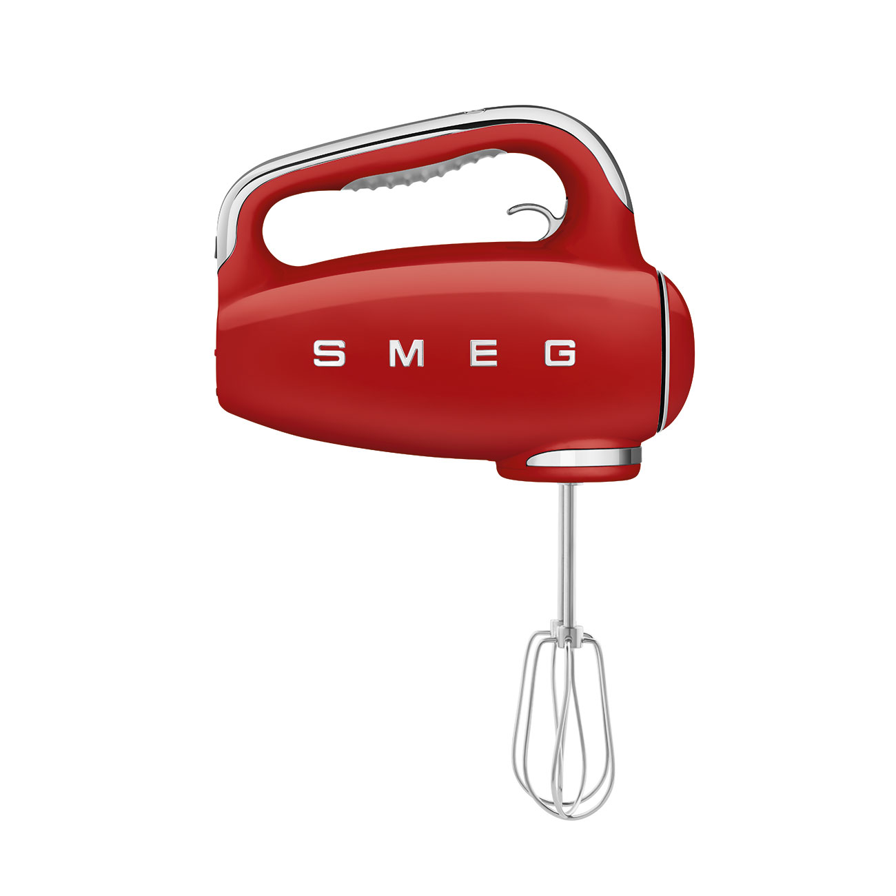 Retro-Style Red Hand Mixer