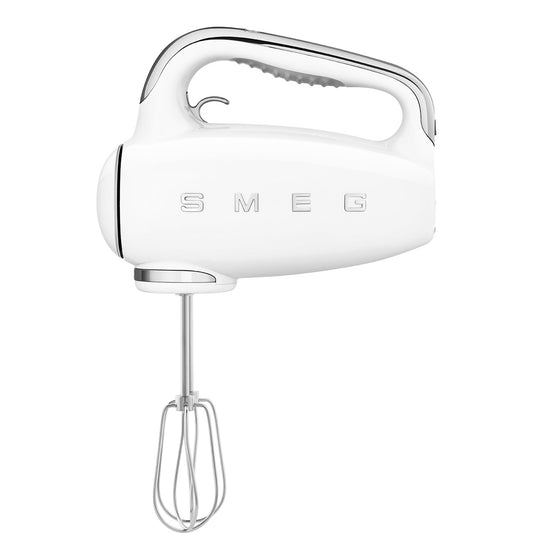 Retro-Style White Hand Mixer
