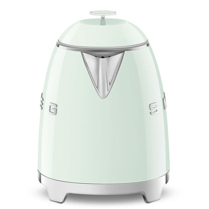 Retro-Style Pastel Green Mini Electric Kettle