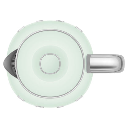 Retro-Style Pastel Green Mini Electric Kettle