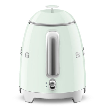 Retro-Style Pastel Green Mini Electric Kettle