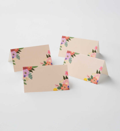 Garden Party Place Card Set