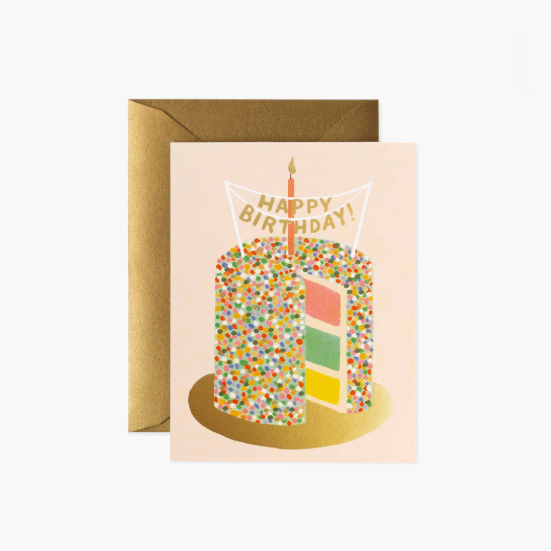 Layer Cake Birthday Card