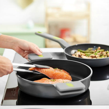 Life Ceramic Nonstick Dual Handled Sauté Pan with Glass Lid 28 cm, 3.1 L