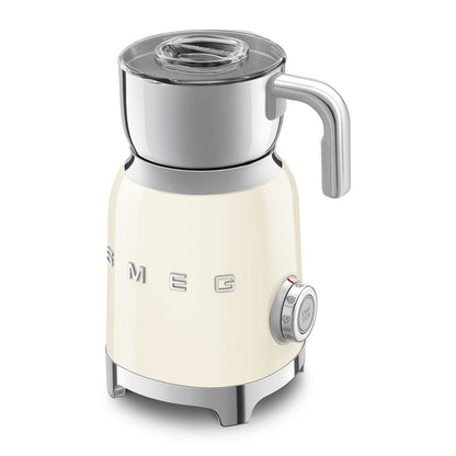 Retro-Style Milk Frother - Cream