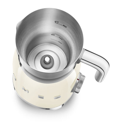 Retro-Style Milk Frother - Cream