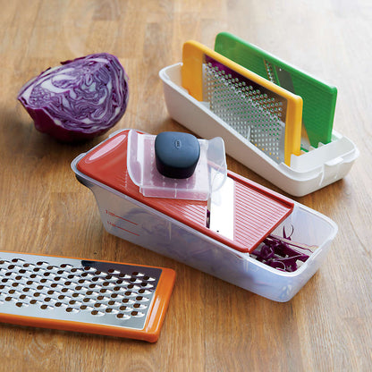 Grate and Slice 6-Piece Flat Grater Set