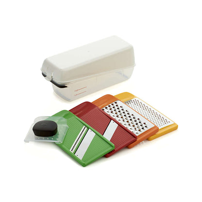 Grate and Slice 6-Piece Flat Grater Set