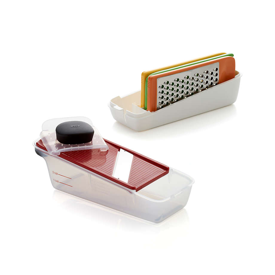 Grate and Slice 6-Piece Flat Grater Set