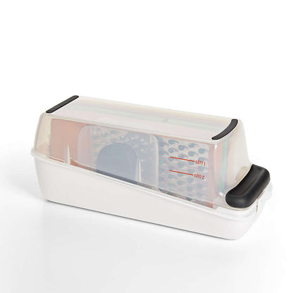 Grate and Slice 6-Piece Flat Grater Set