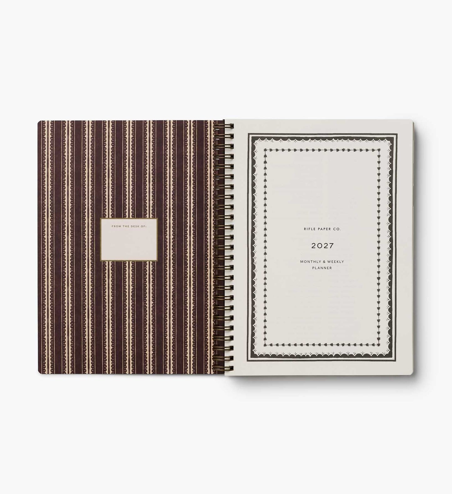 2027 Sage Hydrangea 12-Month Softcover Spiral Planner