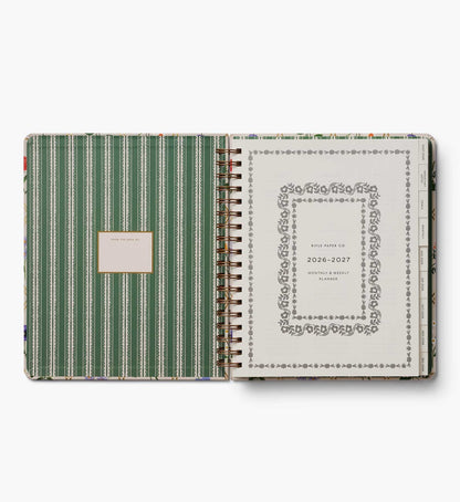 2027 Garden Study 17-Month Academic Hardcover Spiral