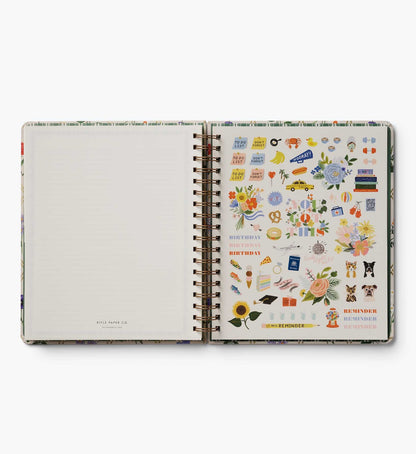 2027 Garden Study 17-Month Academic Hardcover Spiral