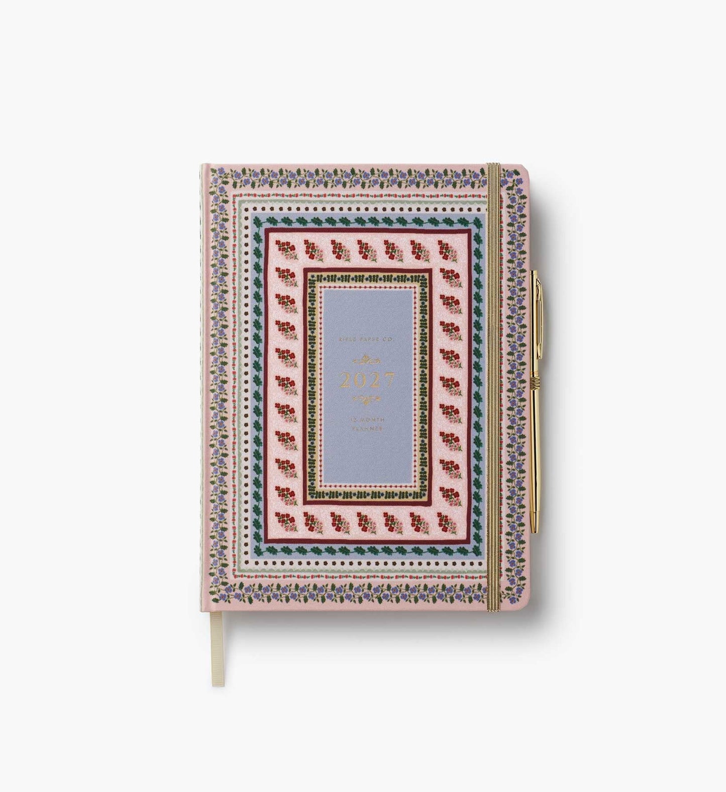 2027 Paisley 12-Month Hardcover Planner with Pen