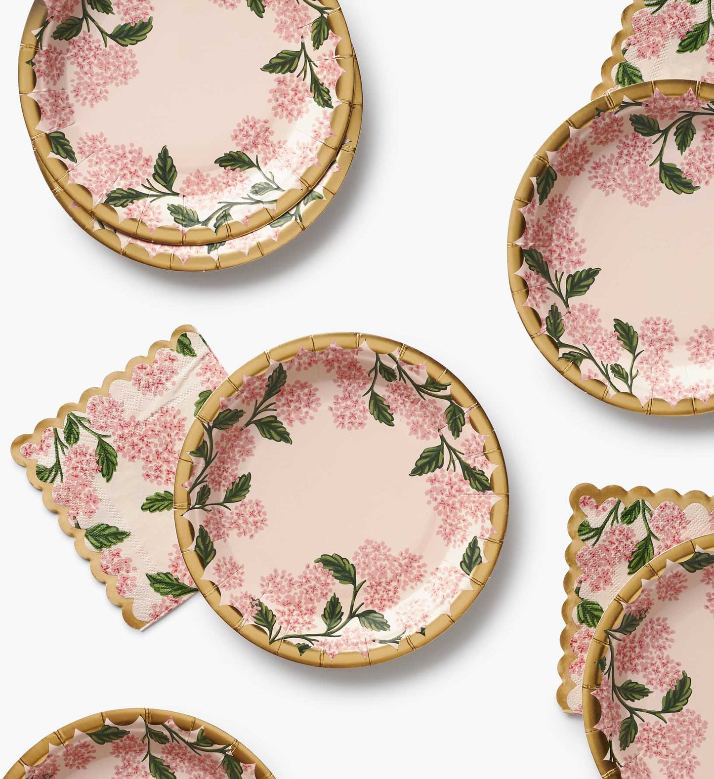 Pink Hydrangea Small Plates
